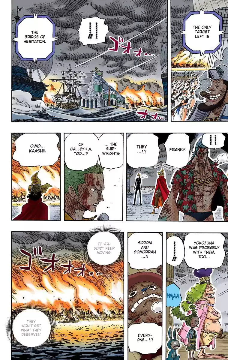 One Piece - Digital Colored Comics Vol.44 Chapter 425: The Bridge Of Struggle