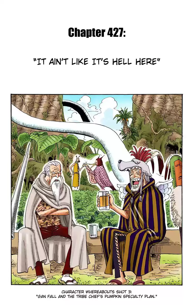 One Piece - Digital Colored Comics Vol.44 Chapter 427: It Ain't Like It's Hell Here