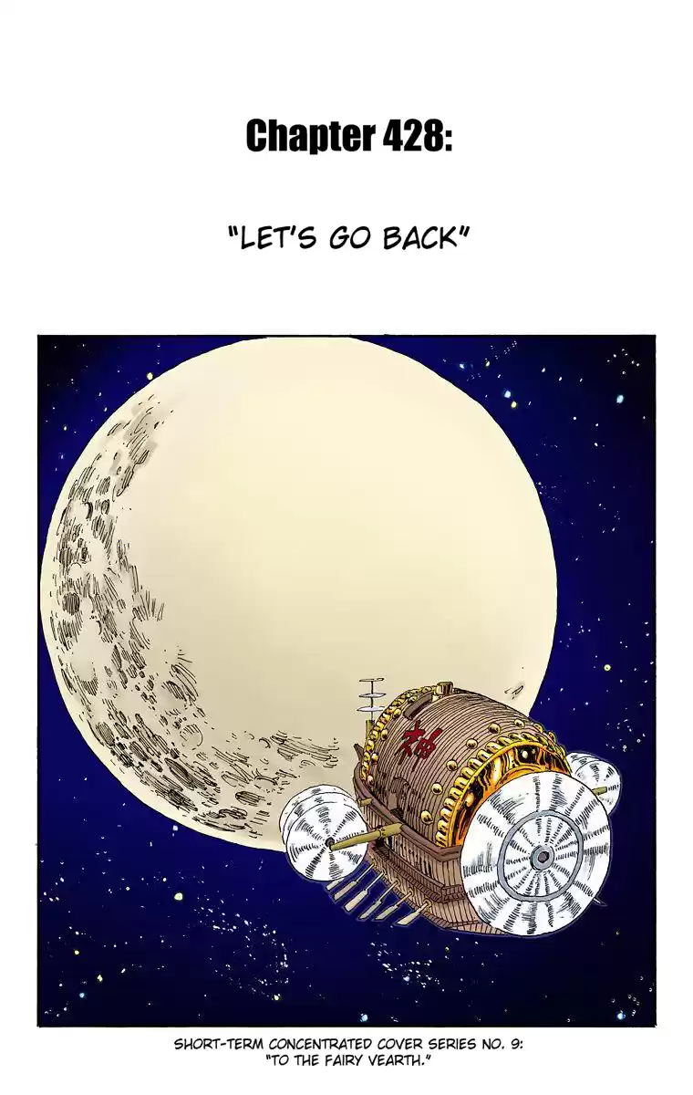One Piece - Digital Colored Comics Vol.44 Chapter 428: Let's Go Back