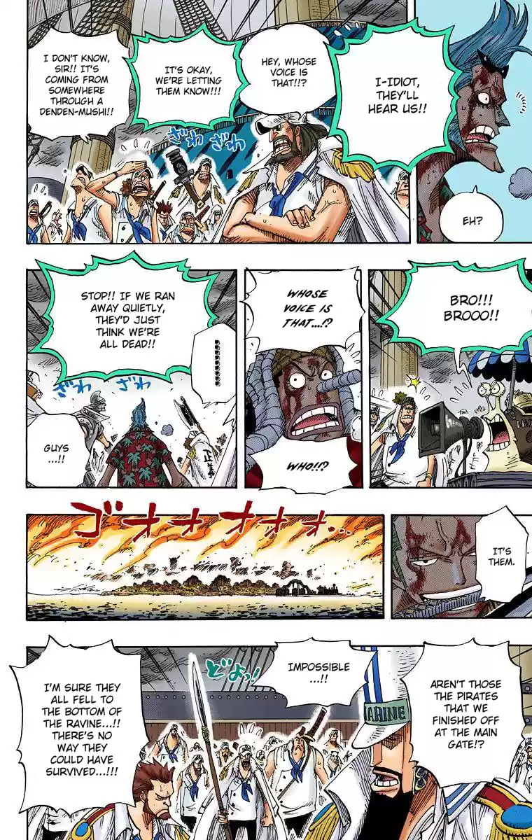 One Piece - Digital Colored Comics Vol.44 Chapter 428: Let's Go Back