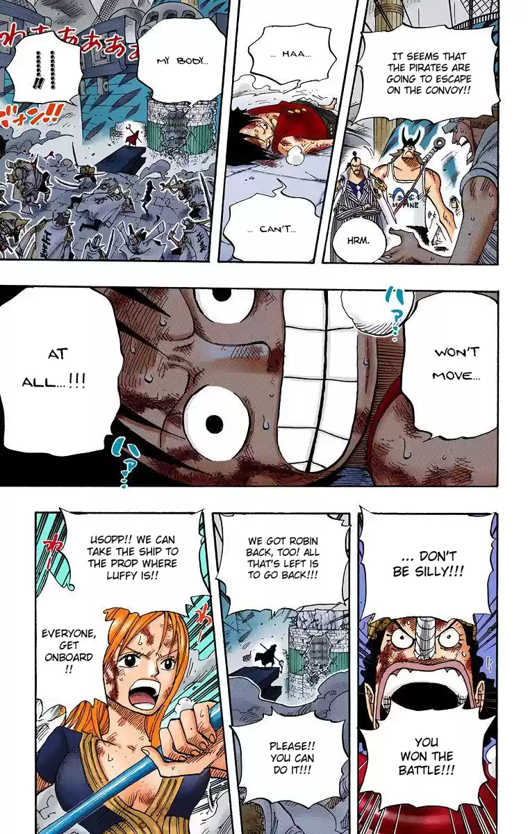 One Piece - Digital Colored Comics Vol.44 Chapter 428: Let's Go Back