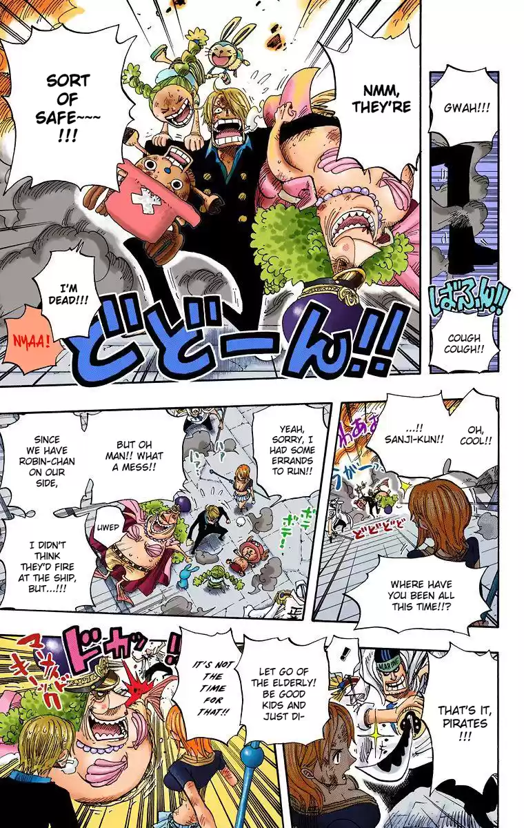 One Piece - Digital Colored Comics Vol.44 Chapter 428: Let's Go Back