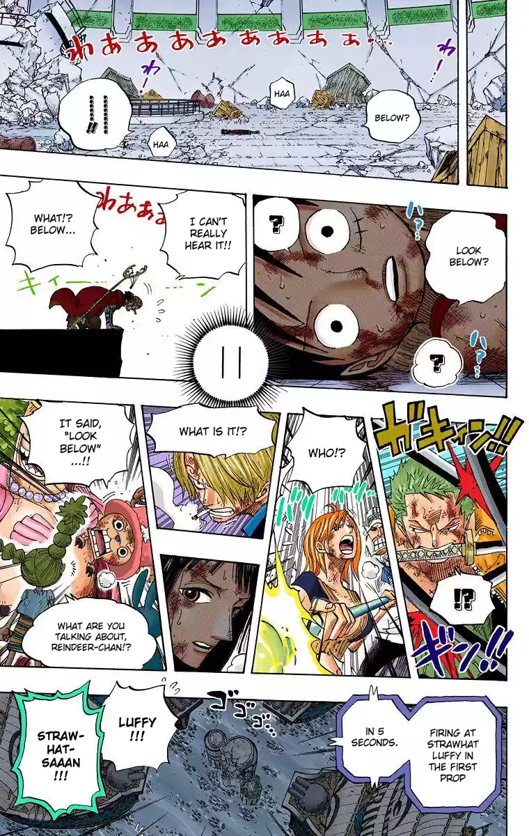One Piece - Digital Colored Comics Vol.44 Chapter 428: Let's Go Back