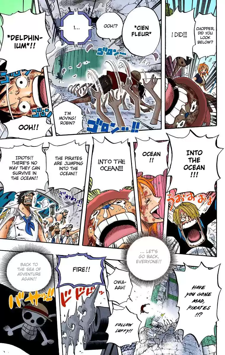One Piece - Digital Colored Comics Vol.44 Chapter 428: Let's Go Back