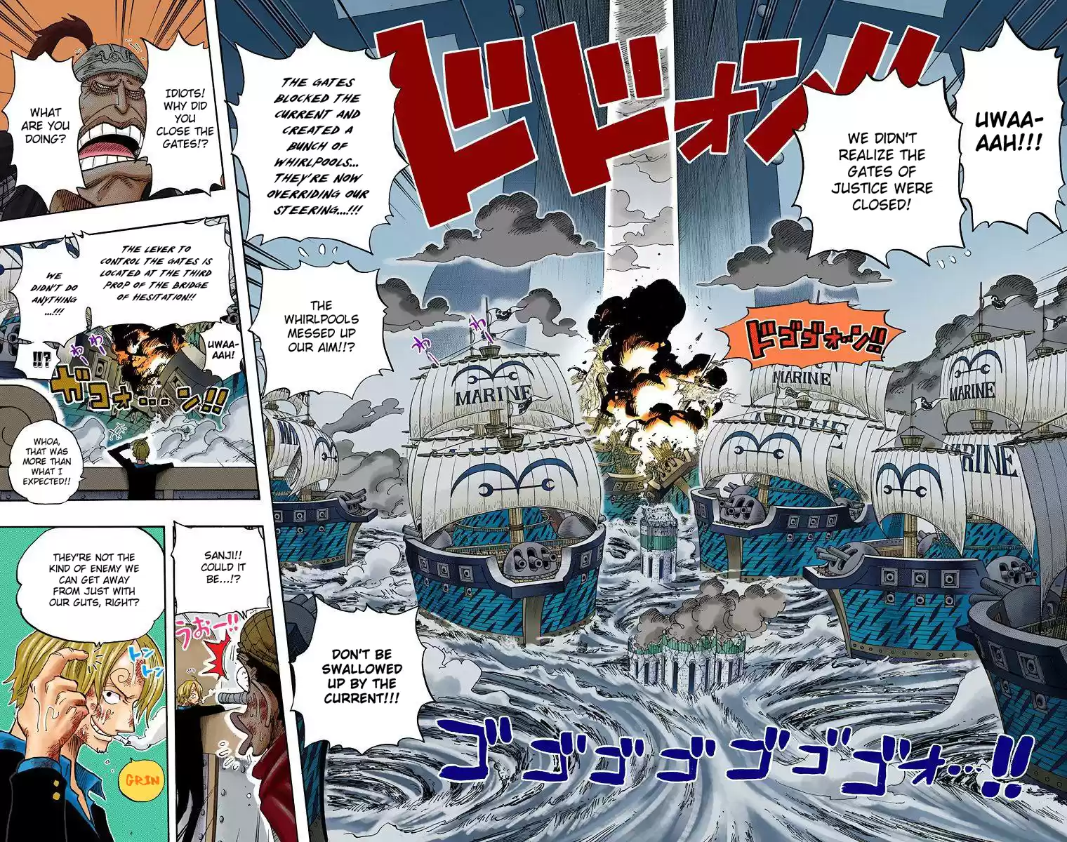 One Piece - Digital Colored Comics Vol.44 Chapter 429: Complete Defeat