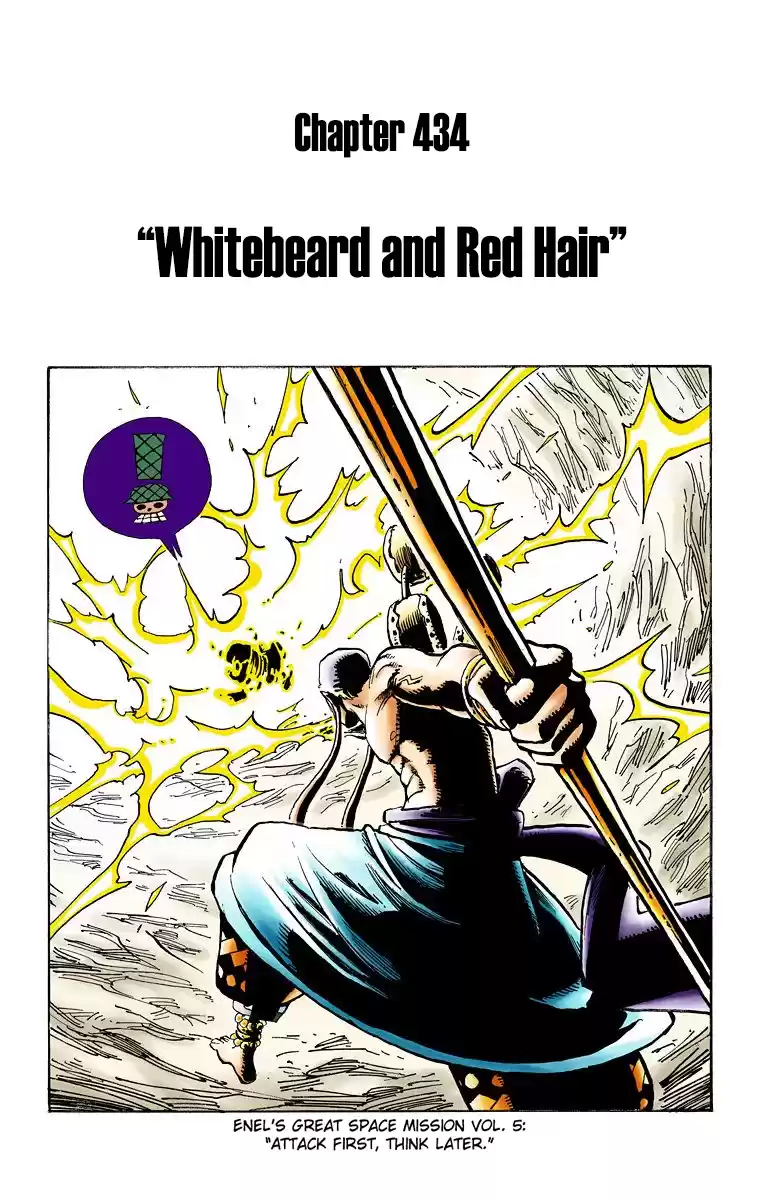 One Piece - Digital Colored Comics Vol.45 Chapter 434: Whitebeard And Red Hair