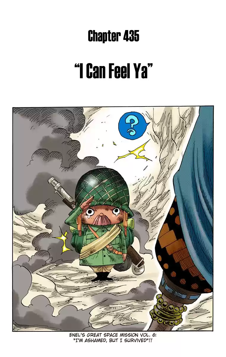 One Piece - Digital Colored Comics Vol.45 Chapter 435: I Can Feel Ya