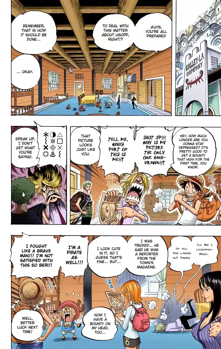 One Piece - Digital Colored Comics Vol.45 Chapter 436: Pants From Franky House