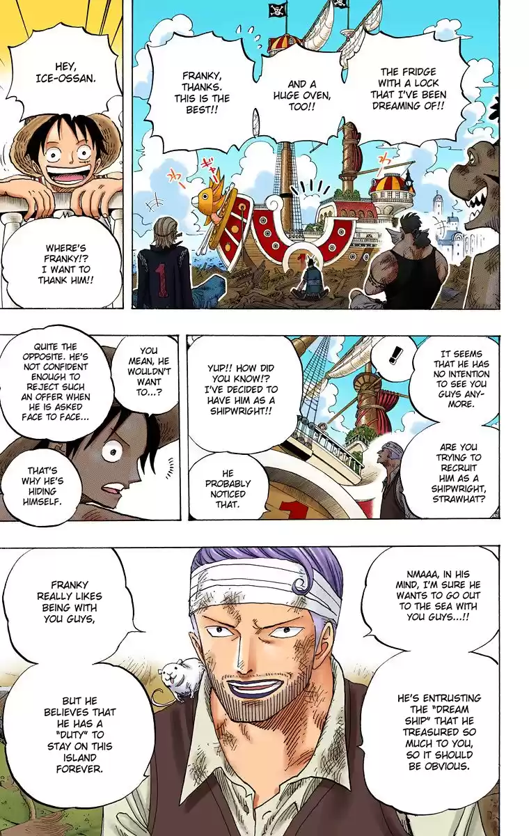 One Piece - Digital Colored Comics Vol.45 Chapter 436: Pants From Franky House