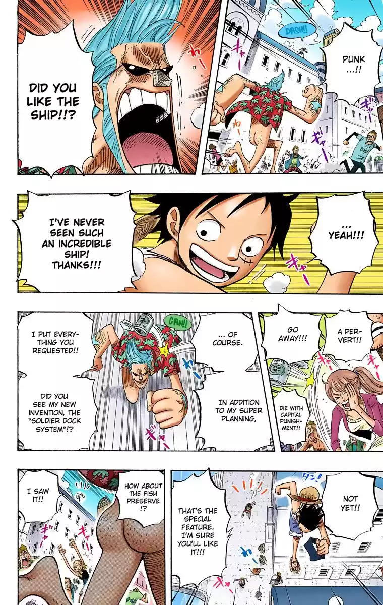 One Piece - Digital Colored Comics Vol.45 Chapter 436: Pants From Franky House