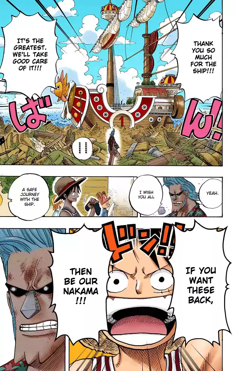 One Piece - Digital Colored Comics Vol.45 Chapter 436: Pants From Franky House
