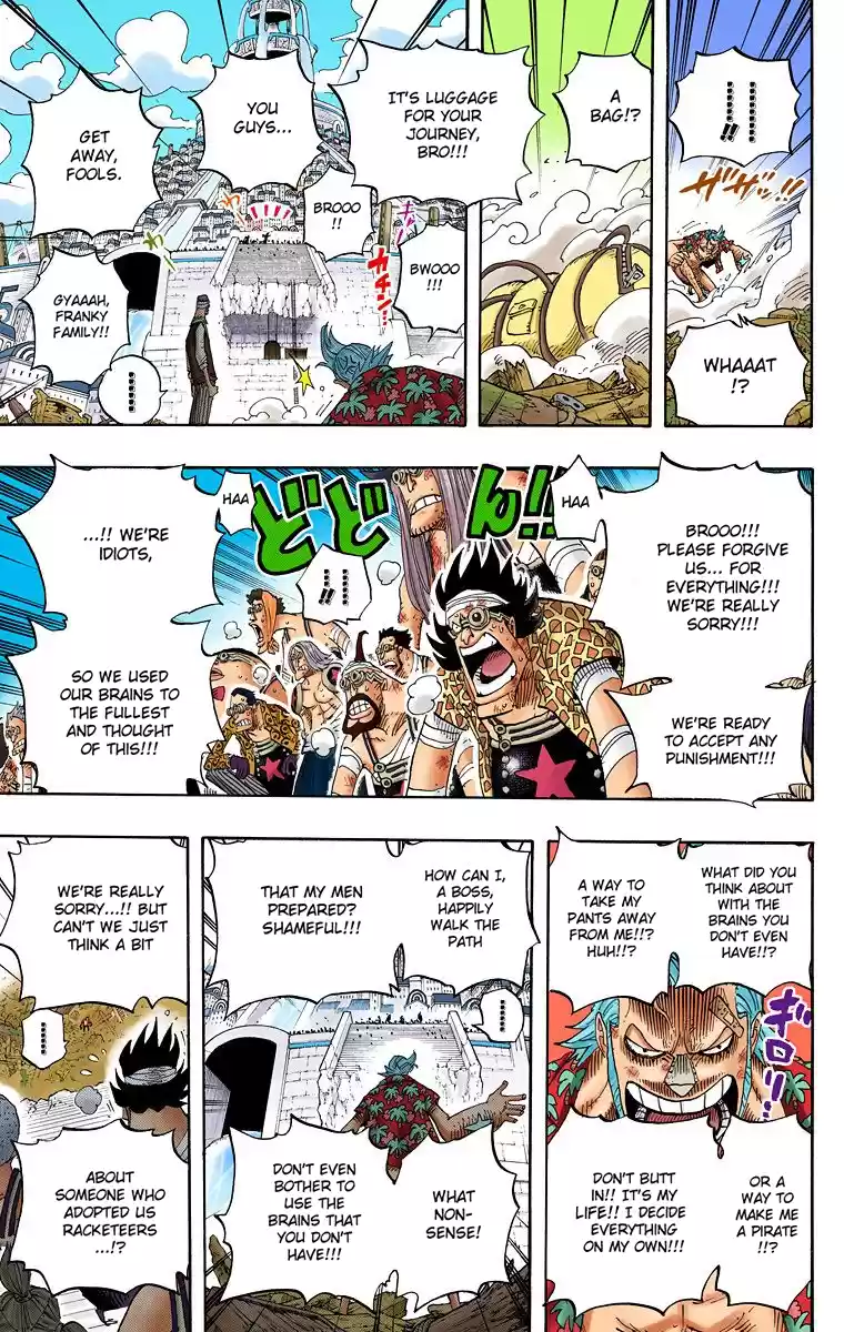 One Piece - Digital Colored Comics Vol.45 Chapter 437: Hadaka Hyakkan