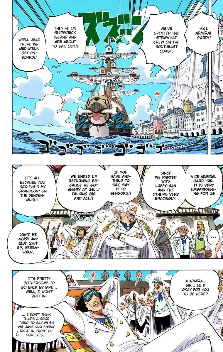 One Piece - Digital Colored Comics Vol.45 Chapter 438: Pride