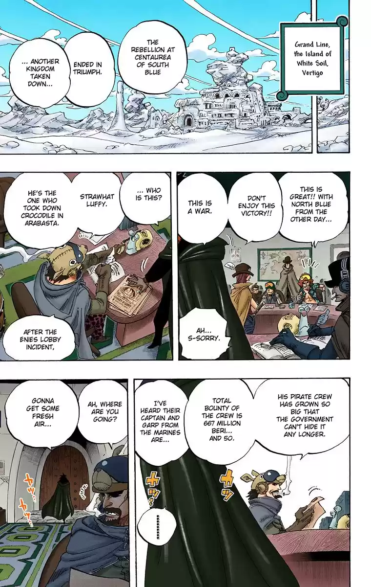 One Piece - Digital Colored Comics Vol.45 Chapter 440: Fire Fist Vs. Blackbeard