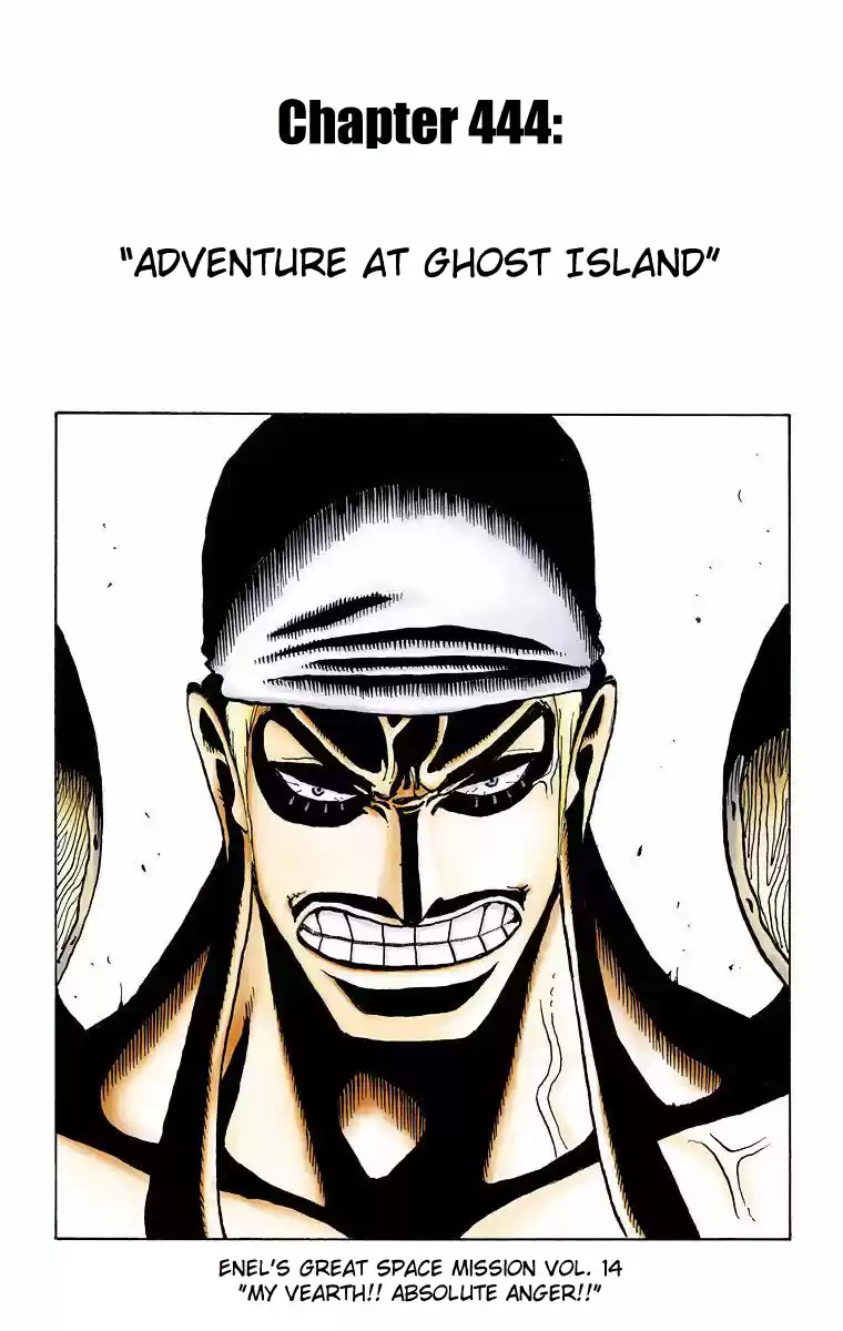 One Piece - Digital Colored Comics Vol.46 Chapter 444: Adventure At Ghost Island