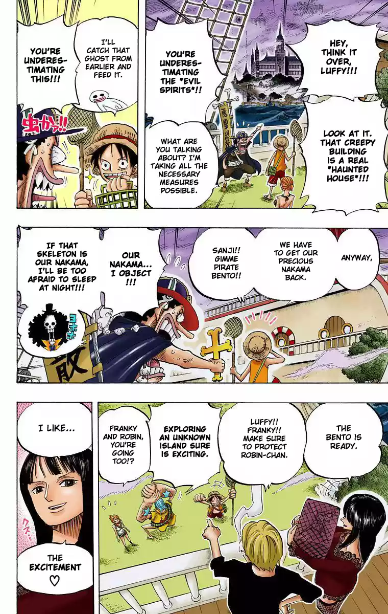 One Piece - Digital Colored Comics Vol.46 Chapter 444: Adventure At Ghost Island