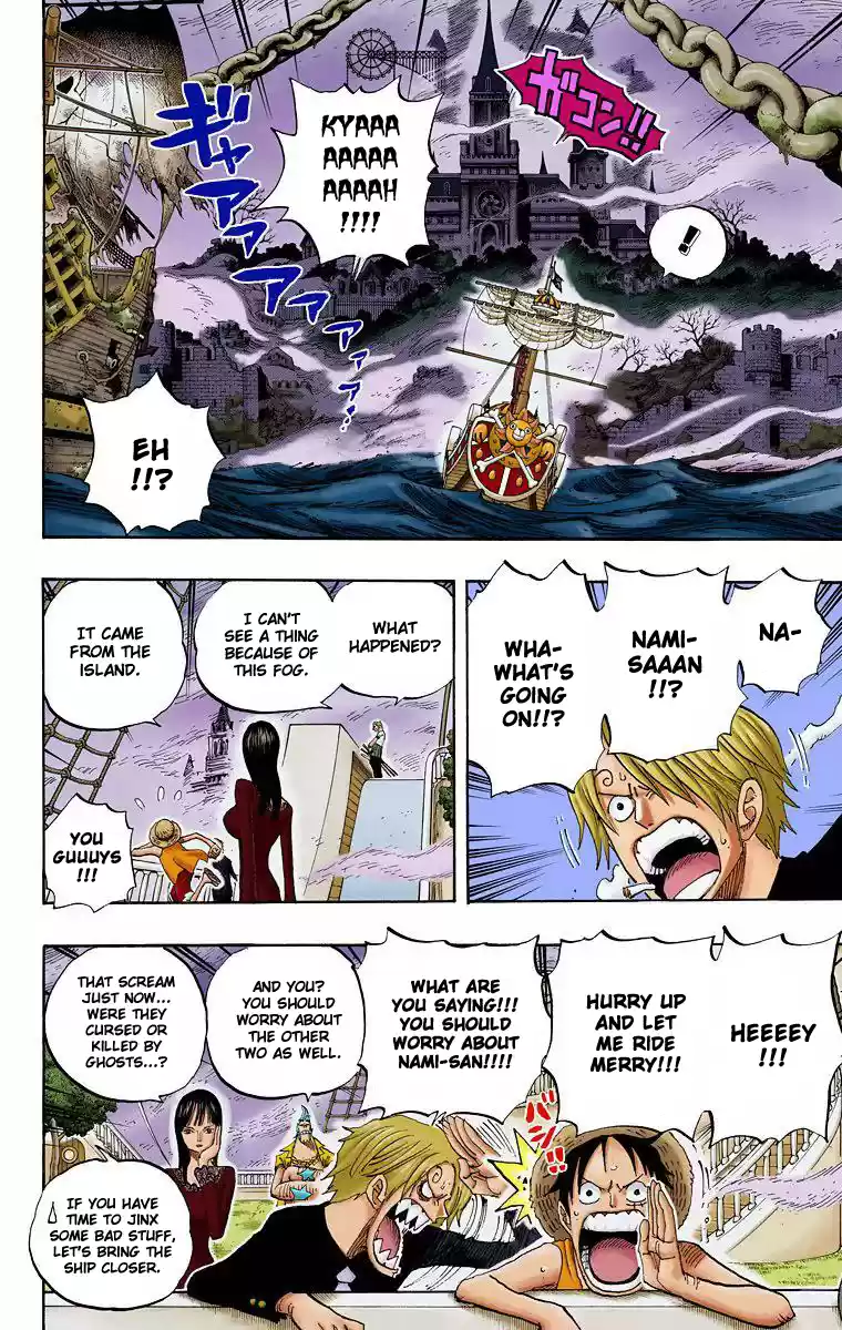 One Piece - Digital Colored Comics Vol.46 Chapter 444: Adventure At Ghost Island