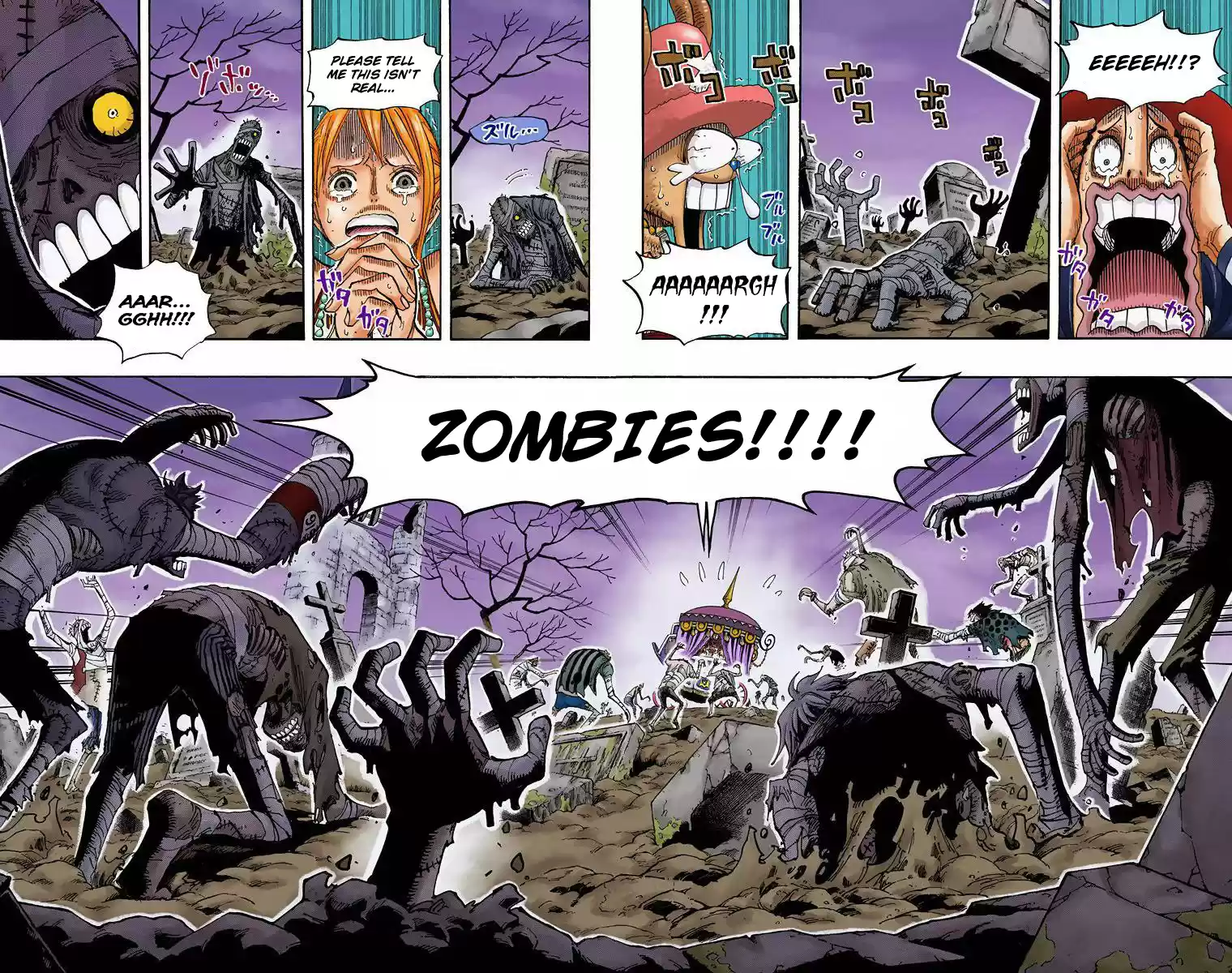 One Piece - Digital Colored Comics Vol.46 Chapter 445: The Zombie