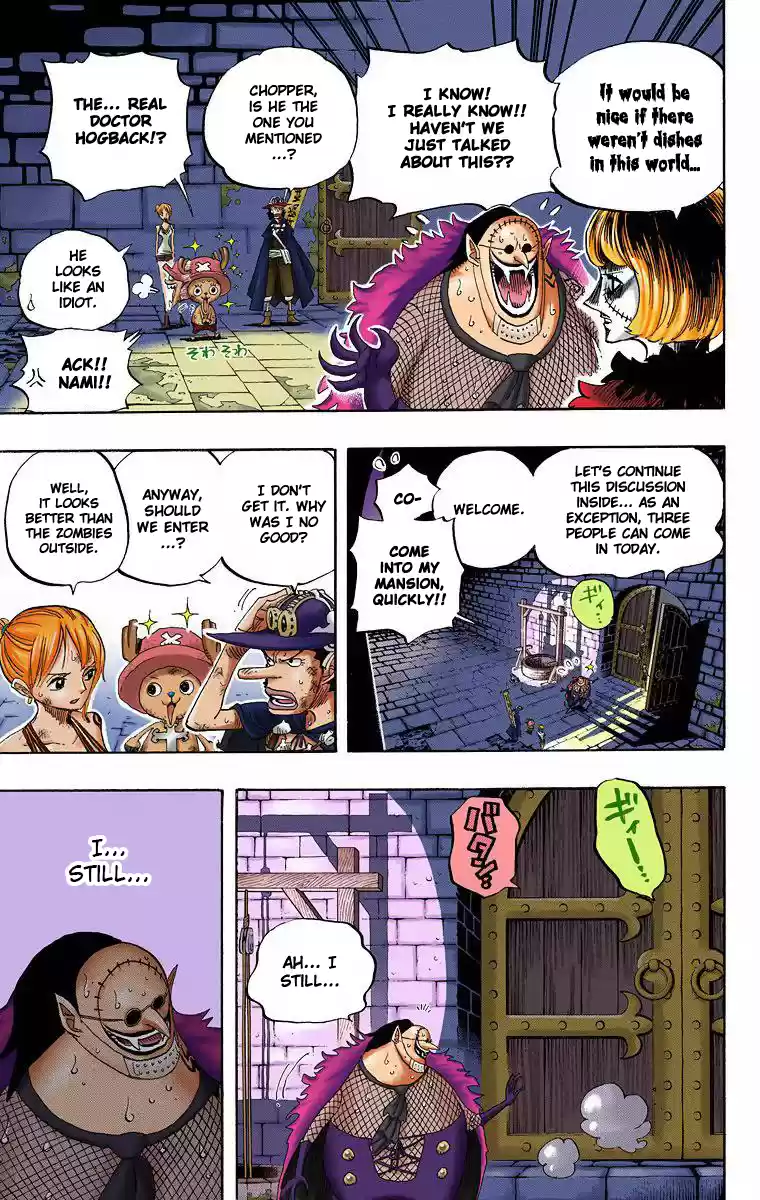 One Piece - Digital Colored Comics Vol.46 Chapter 446: Doctor Hogback