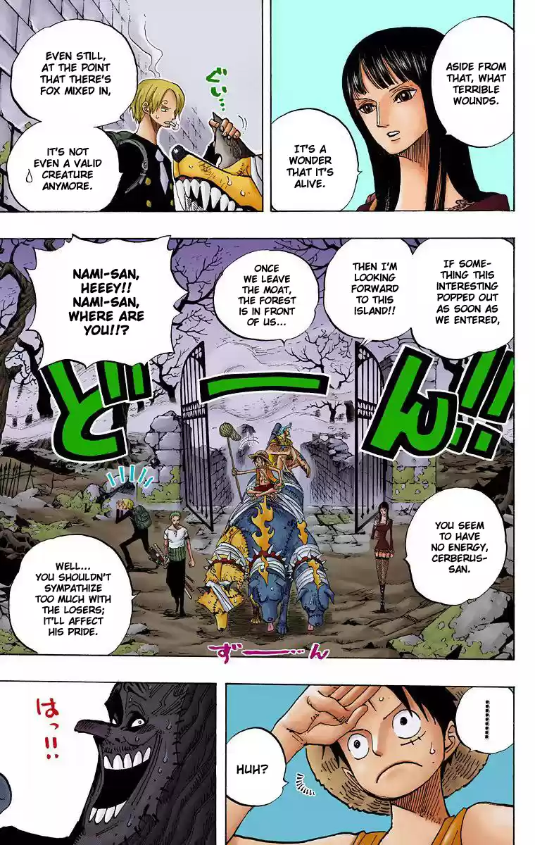 One Piece - Digital Colored Comics Vol.46 Chapter 447: Surprise Zombie