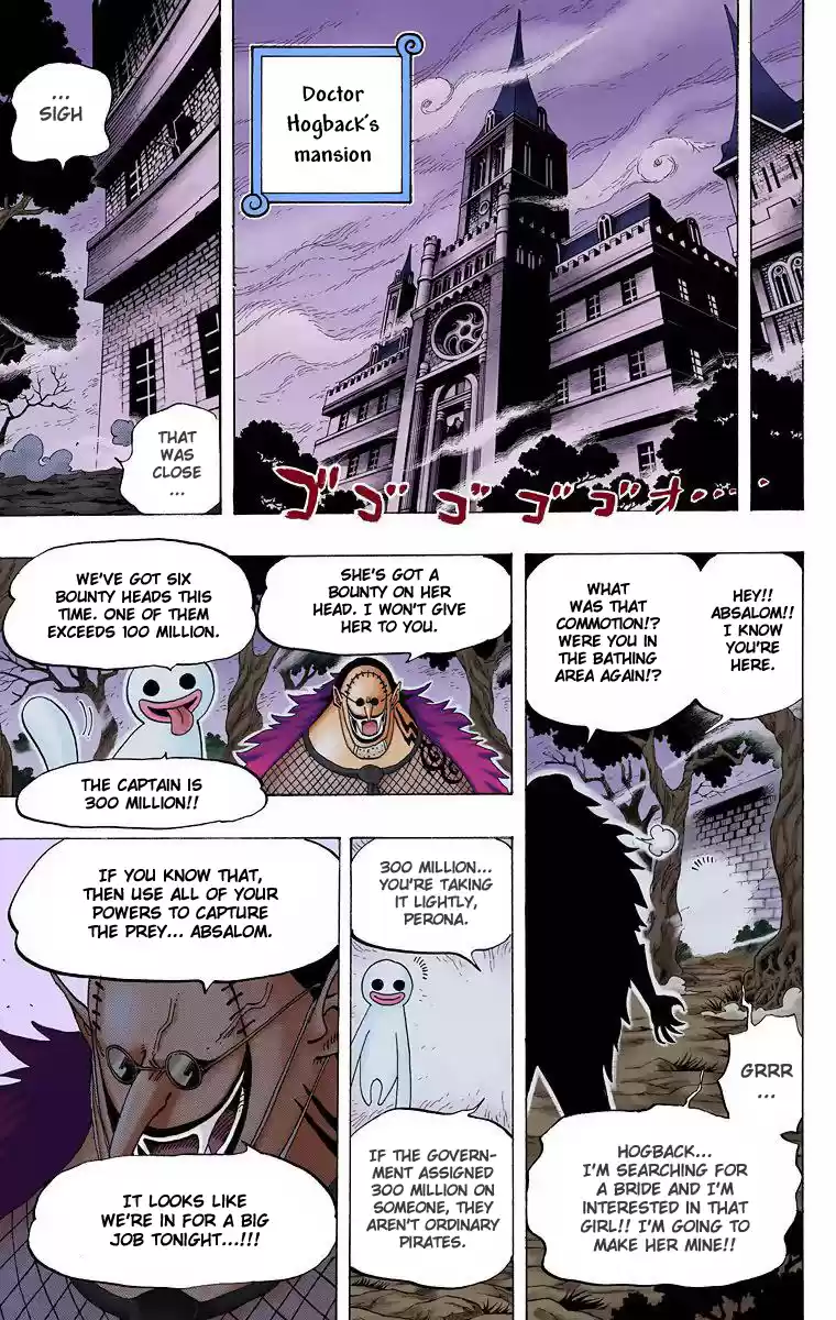 One Piece - Digital Colored Comics Vol.46 Chapter 447: Surprise Zombie