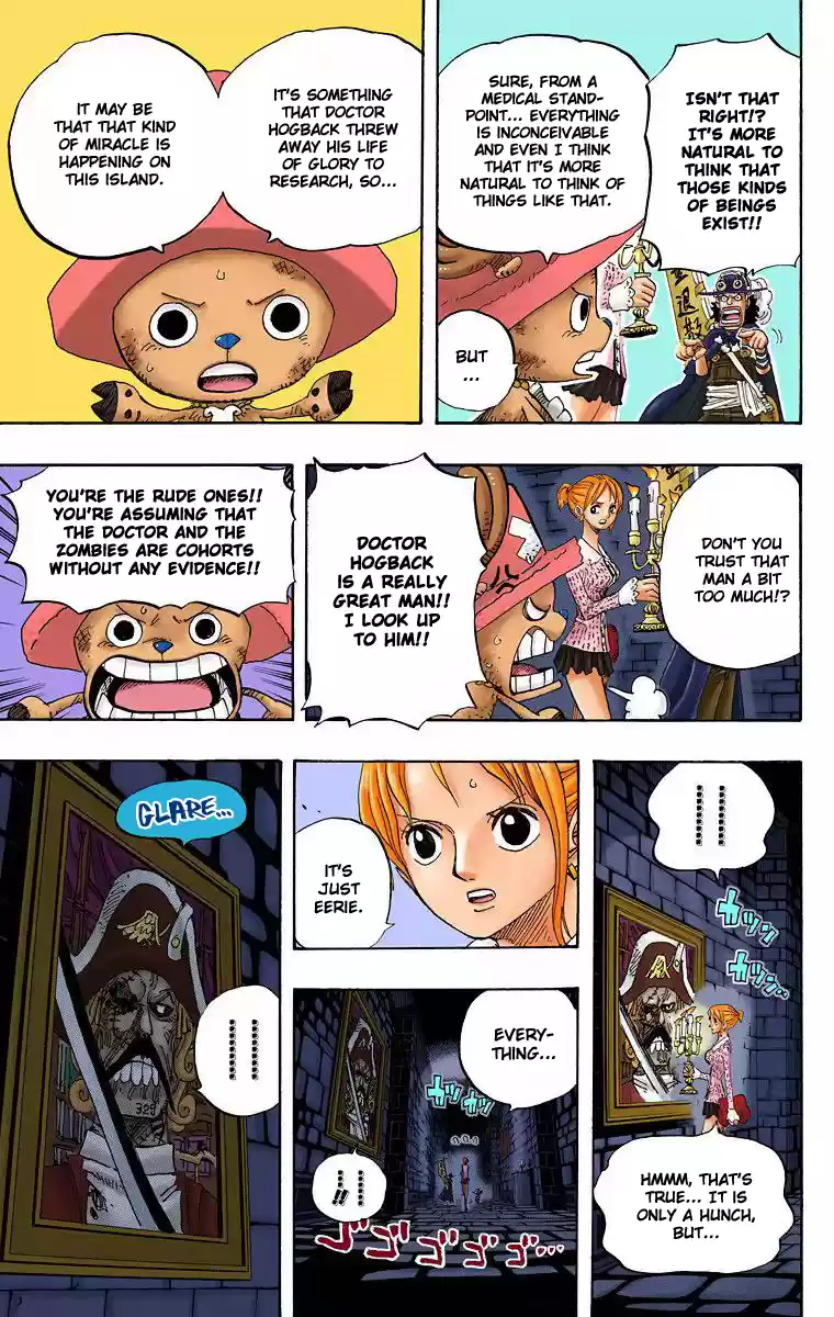 One Piece - Digital Colored Comics Vol.46 Chapter 447: Surprise Zombie