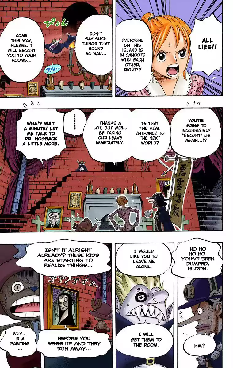 One Piece - Digital Colored Comics Vol.46 Chapter 447: Surprise Zombie