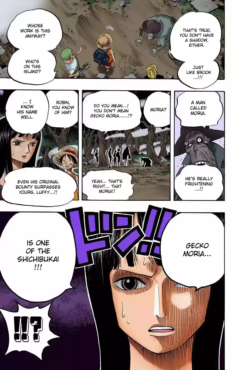 One Piece - Digital Colored Comics Vol.46 Chapter 448: Moria