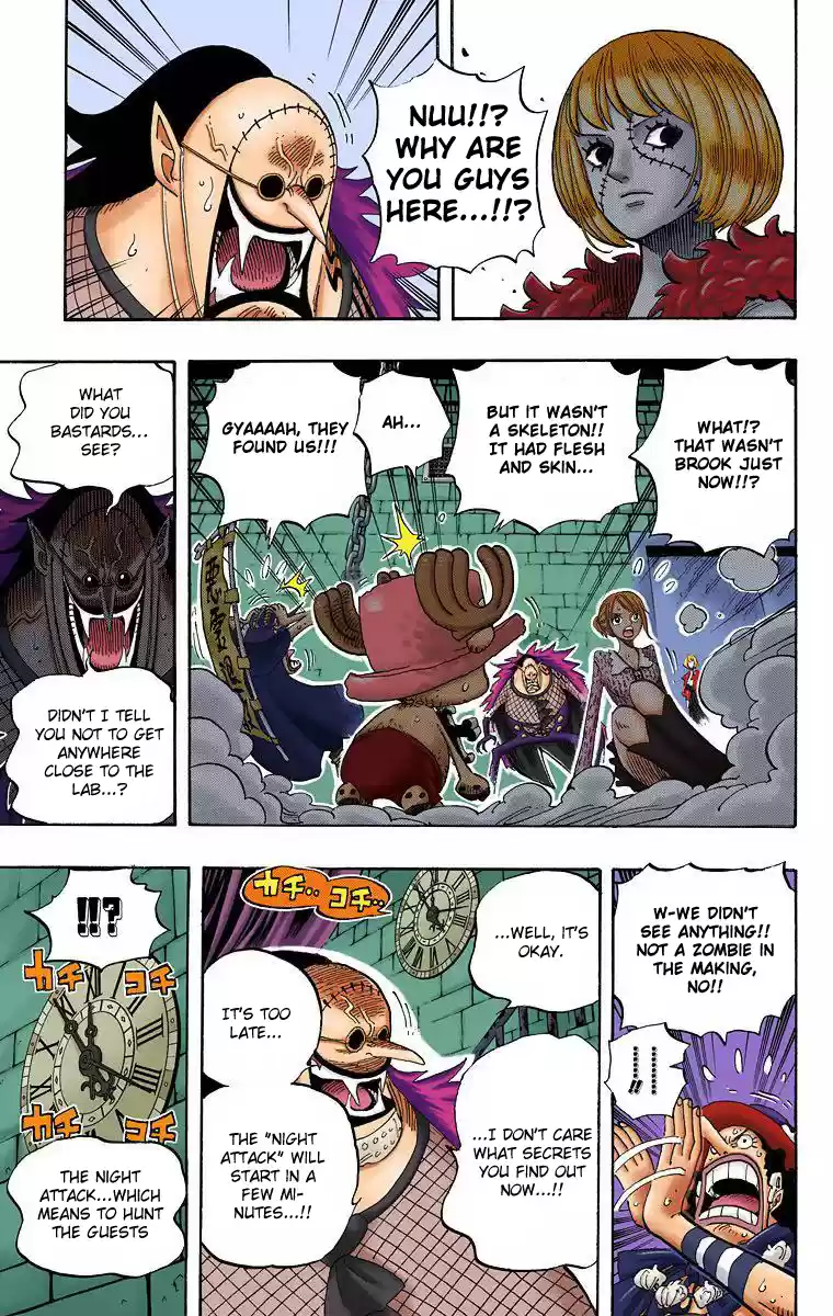 One Piece - Digital Colored Comics Vol.46 Chapter 449: Four Spooks Of Thriller Bark