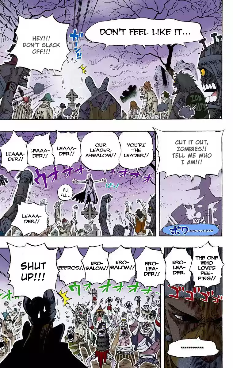 One Piece - Digital Colored Comics Vol.46 Chapter 449: Four Spooks Of Thriller Bark