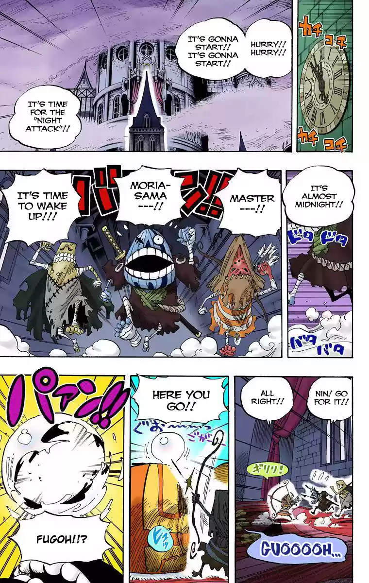 One Piece - Digital Colored Comics Vol.46 Chapter 449: Four Spooks Of Thriller Bark