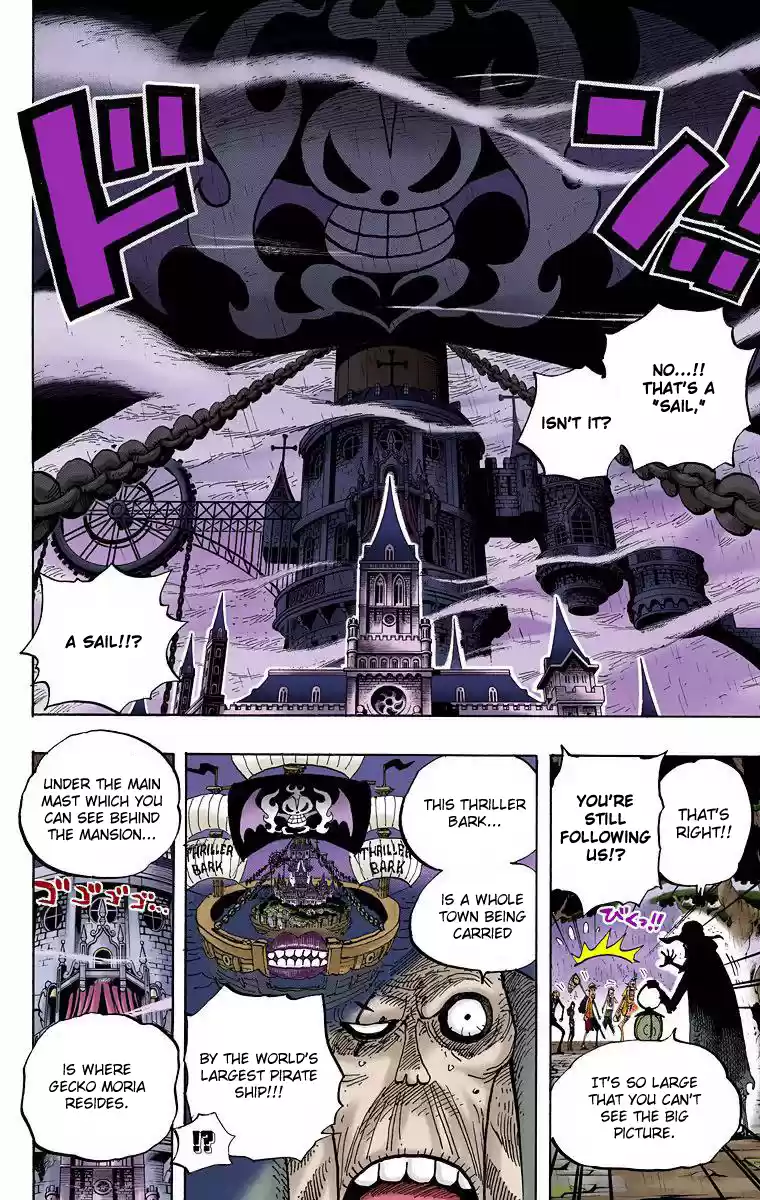 One Piece - Digital Colored Comics Vol.46 Chapter 449: Four Spooks Of Thriller Bark