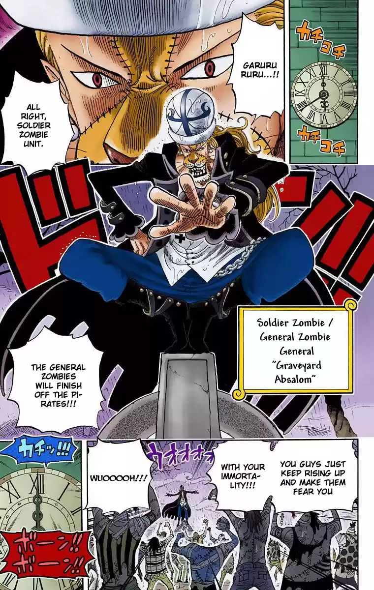 One Piece - Digital Colored Comics Vol.46 Chapter 449: Four Spooks Of Thriller Bark