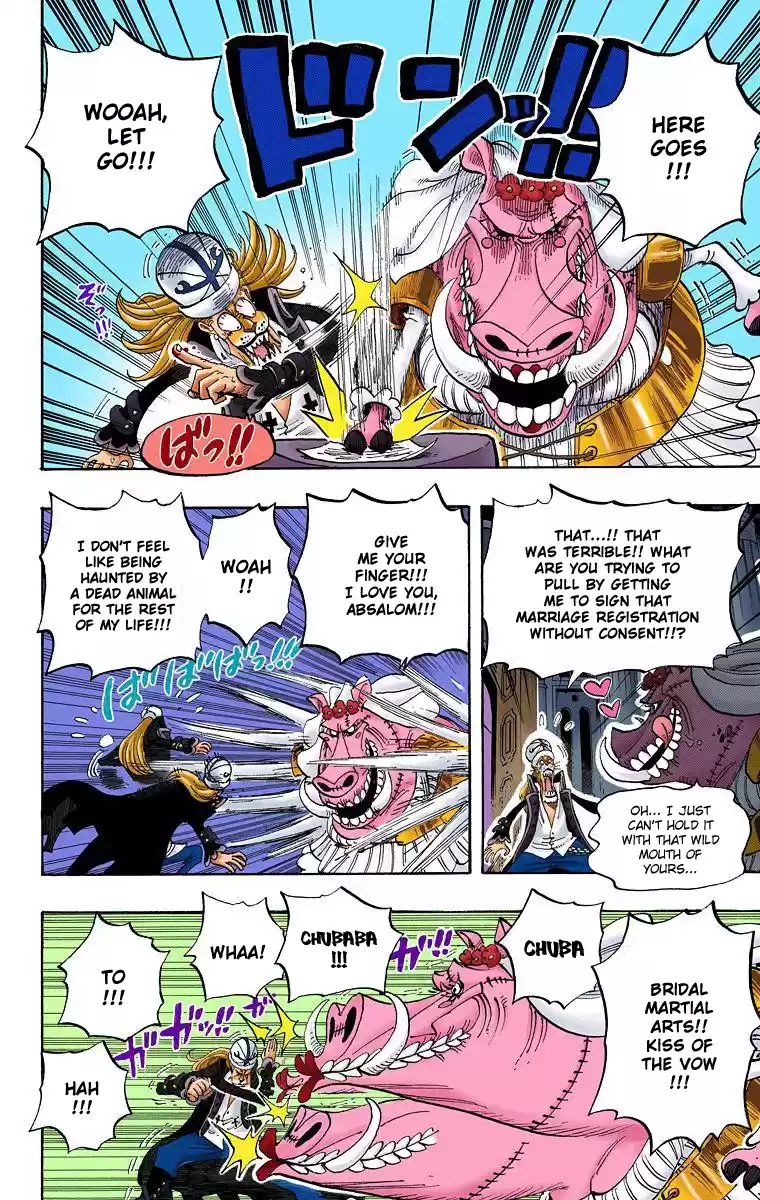 One Piece - Digital Colored Comics Vol.47 Chapter 451: Perona's Wonder Garden