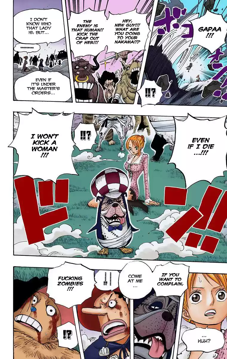 One Piece - Digital Colored Comics Vol.47 Chapter 451: Perona's Wonder Garden