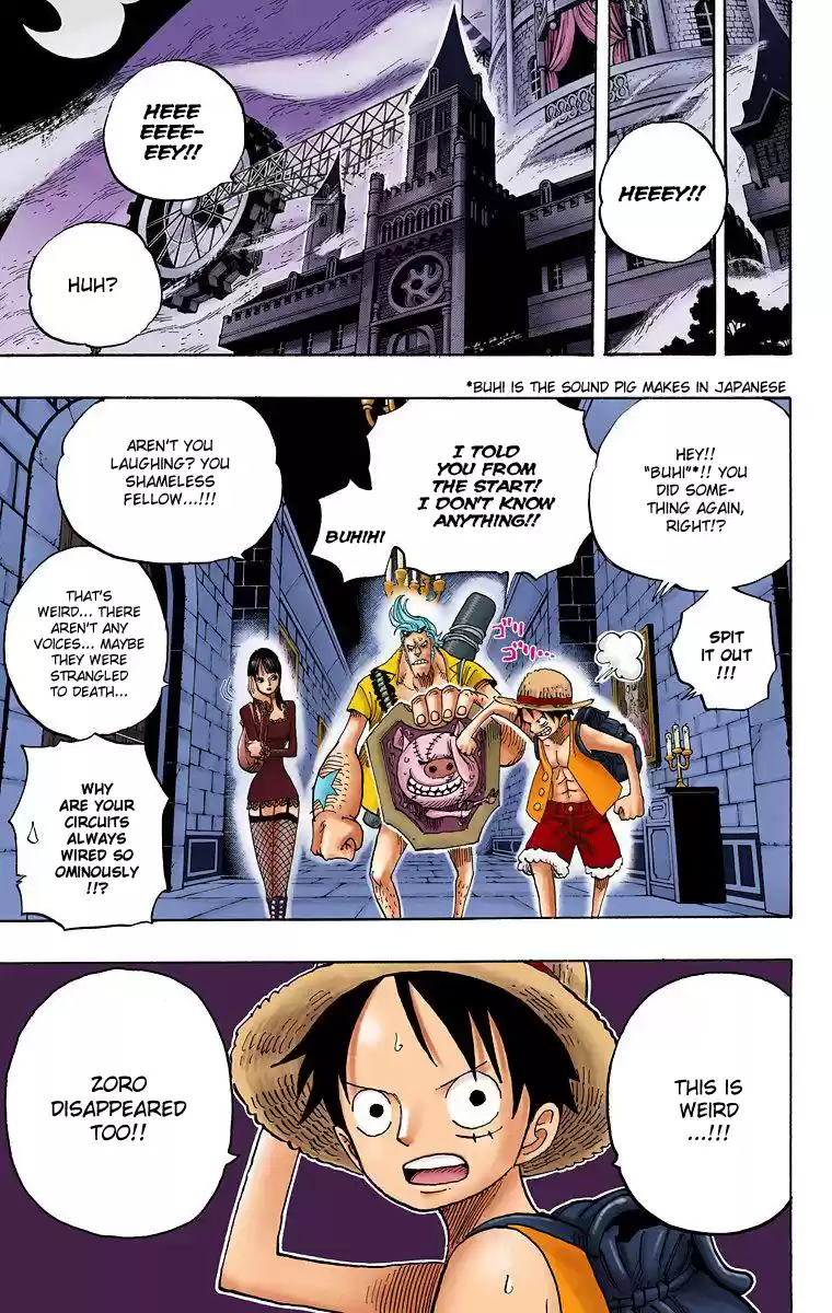 One Piece - Digital Colored Comics Vol.47 Chapter 451: Perona's Wonder Garden