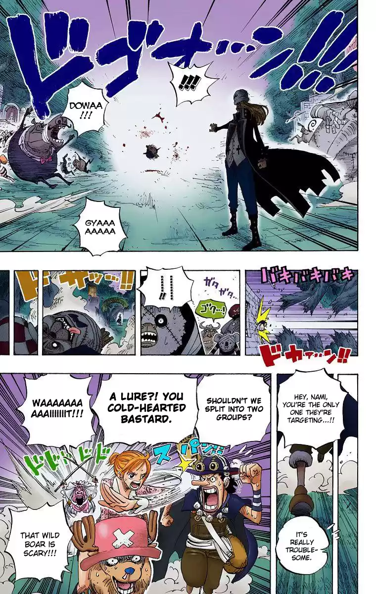 One Piece - Digital Colored Comics Vol.47 Chapter 453: Cloudy With A Chance Of Bones