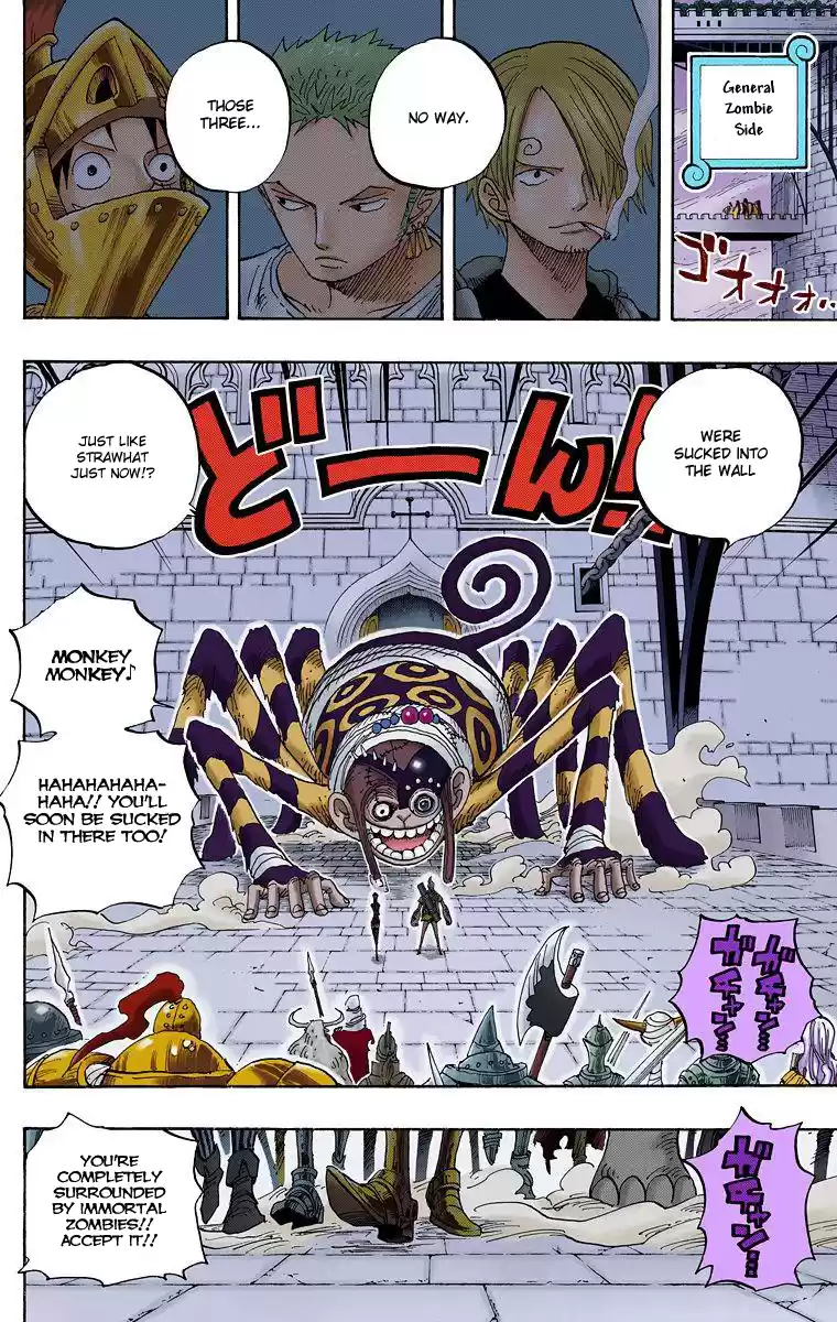 One Piece - Digital Colored Comics Vol.47 Chapter 453: Cloudy With A Chance Of Bones