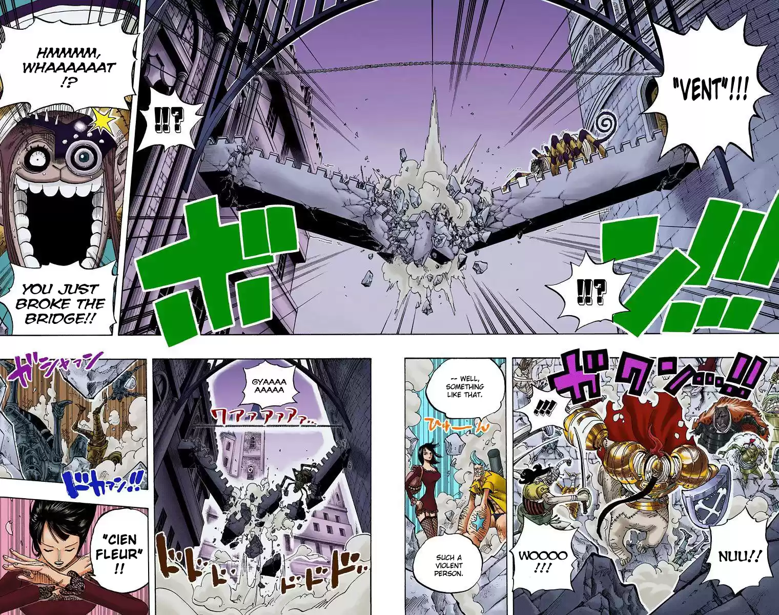 One Piece - Digital Colored Comics Vol.47 Chapter 453: Cloudy With A Chance Of Bones