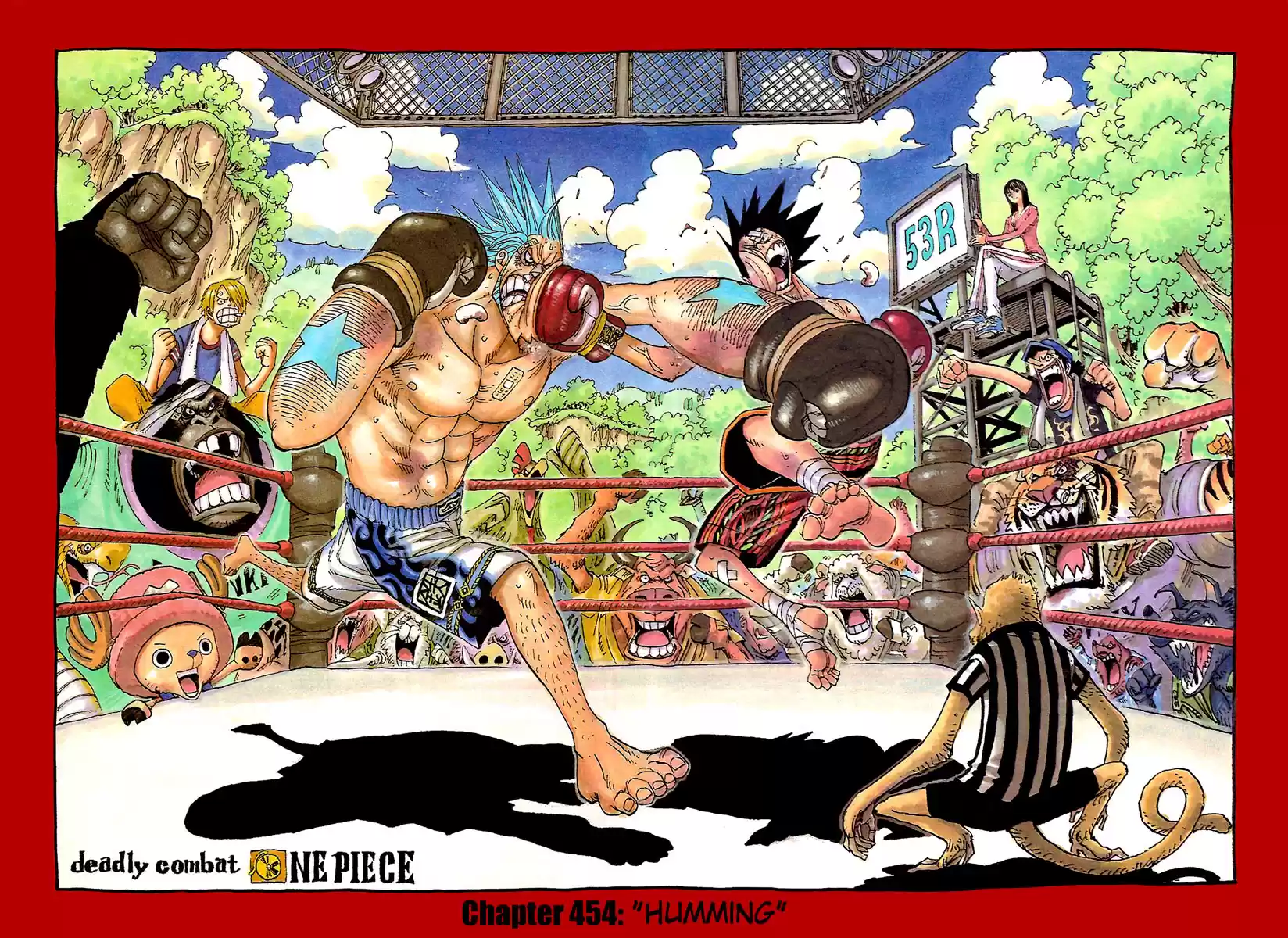 One Piece - Digital Colored Comics Vol.47 Chapter 454: Humming