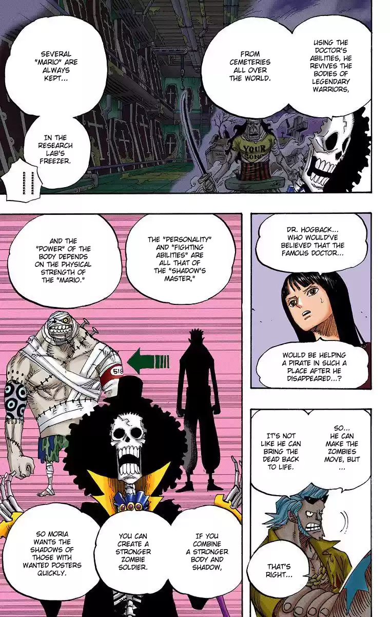 One Piece - Digital Colored Comics Vol.47 Chapter 455: Shichibukai Gecko Moria