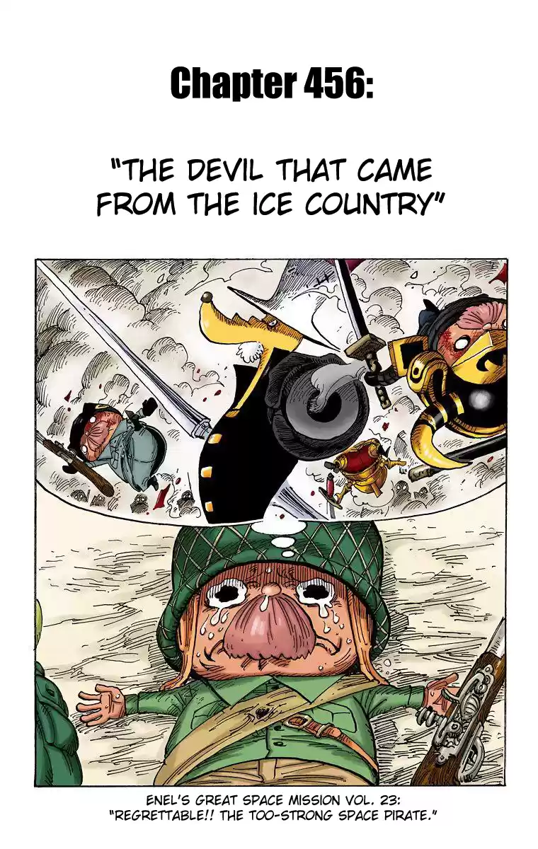 One Piece - Digital Colored Comics Vol.47 Chapter 456: The Devil That Came From The Ice Country