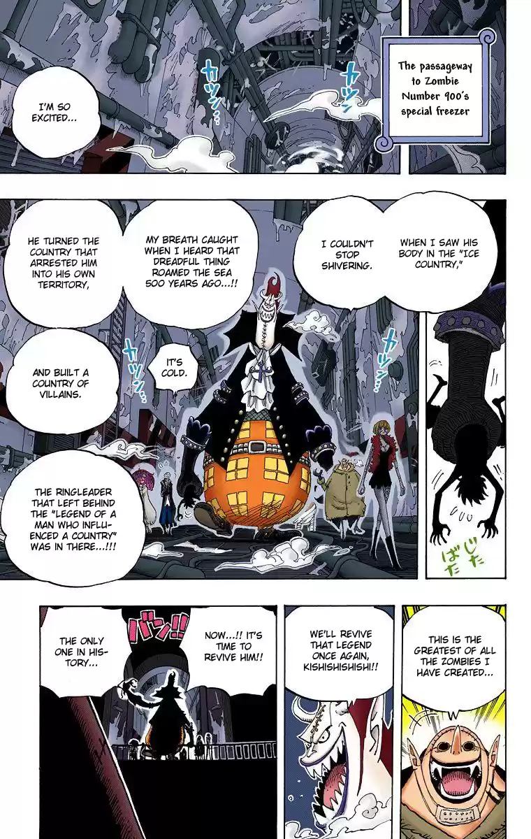One Piece - Digital Colored Comics Vol.47 Chapter 456: The Devil That Came From The Ice Country