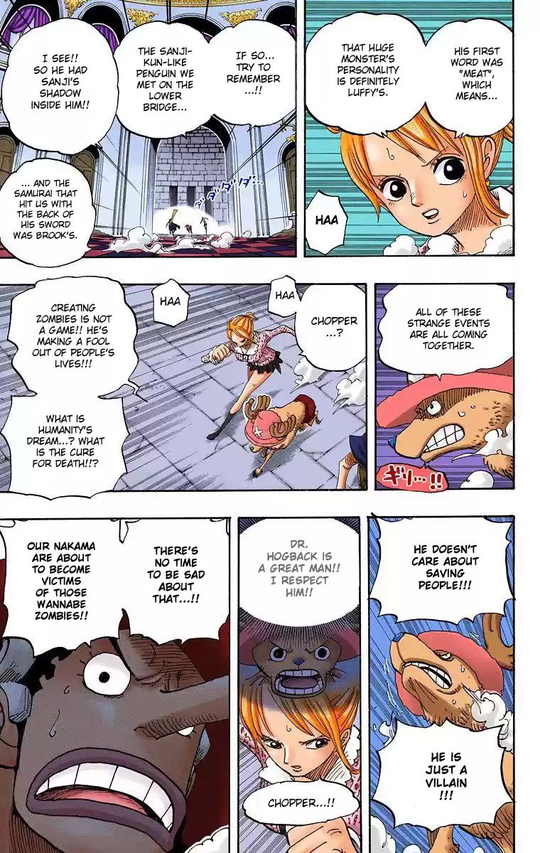 One Piece - Digital Colored Comics Vol.47 Chapter 457: Meeeeaaaat!!!