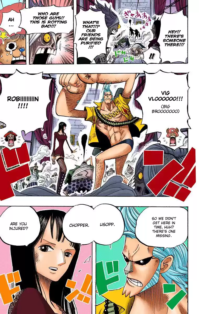 One Piece - Digital Colored Comics Vol.47 Chapter 457: Meeeeaaaat!!!