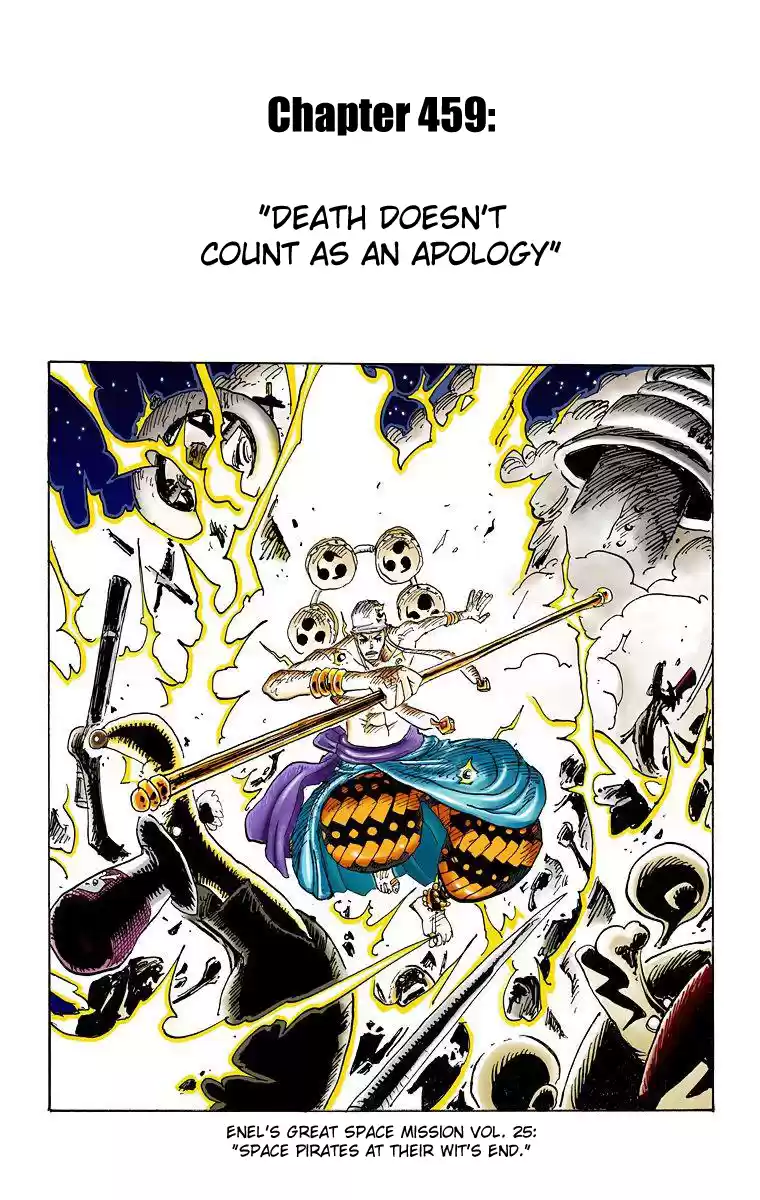 One Piece - Digital Colored Comics Vol.47 Chapter 459: Death Doesn't Count As An Apology