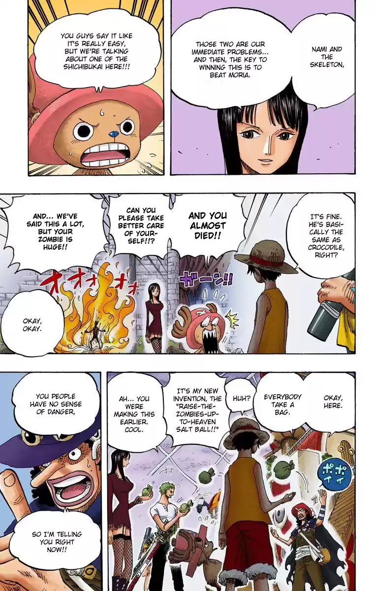 One Piece - Digital Colored Comics Vol.48 Chapter 460: Get 'em Back Before Dawn!!