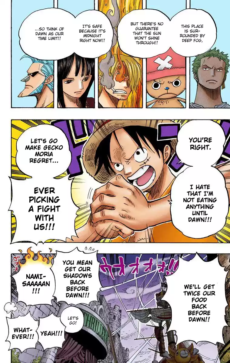One Piece - Digital Colored Comics Vol.48 Chapter 460: Get 'em Back Before Dawn!!