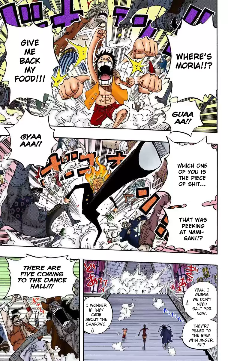 One Piece - Digital Colored Comics Vol.48 Chapter 460: Get 'em Back Before Dawn!!