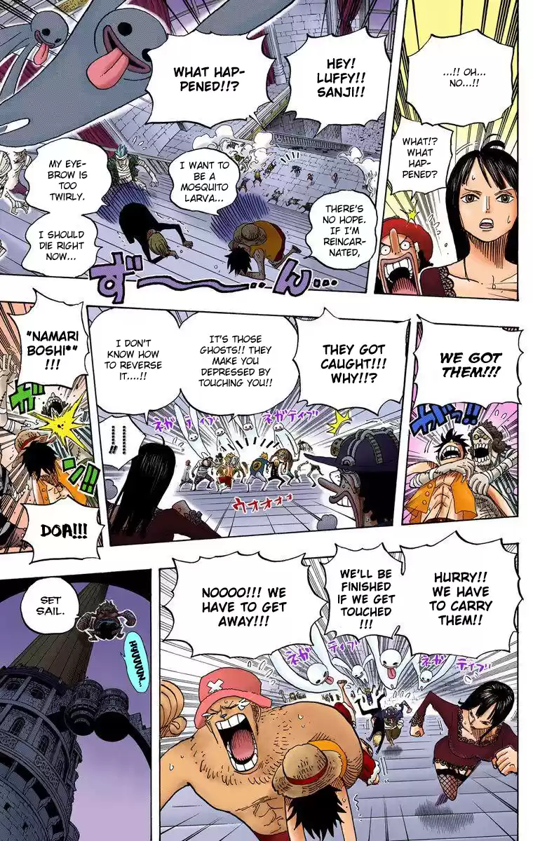 One Piece - Digital Colored Comics Vol.48 Chapter 460: Get 'em Back Before Dawn!!